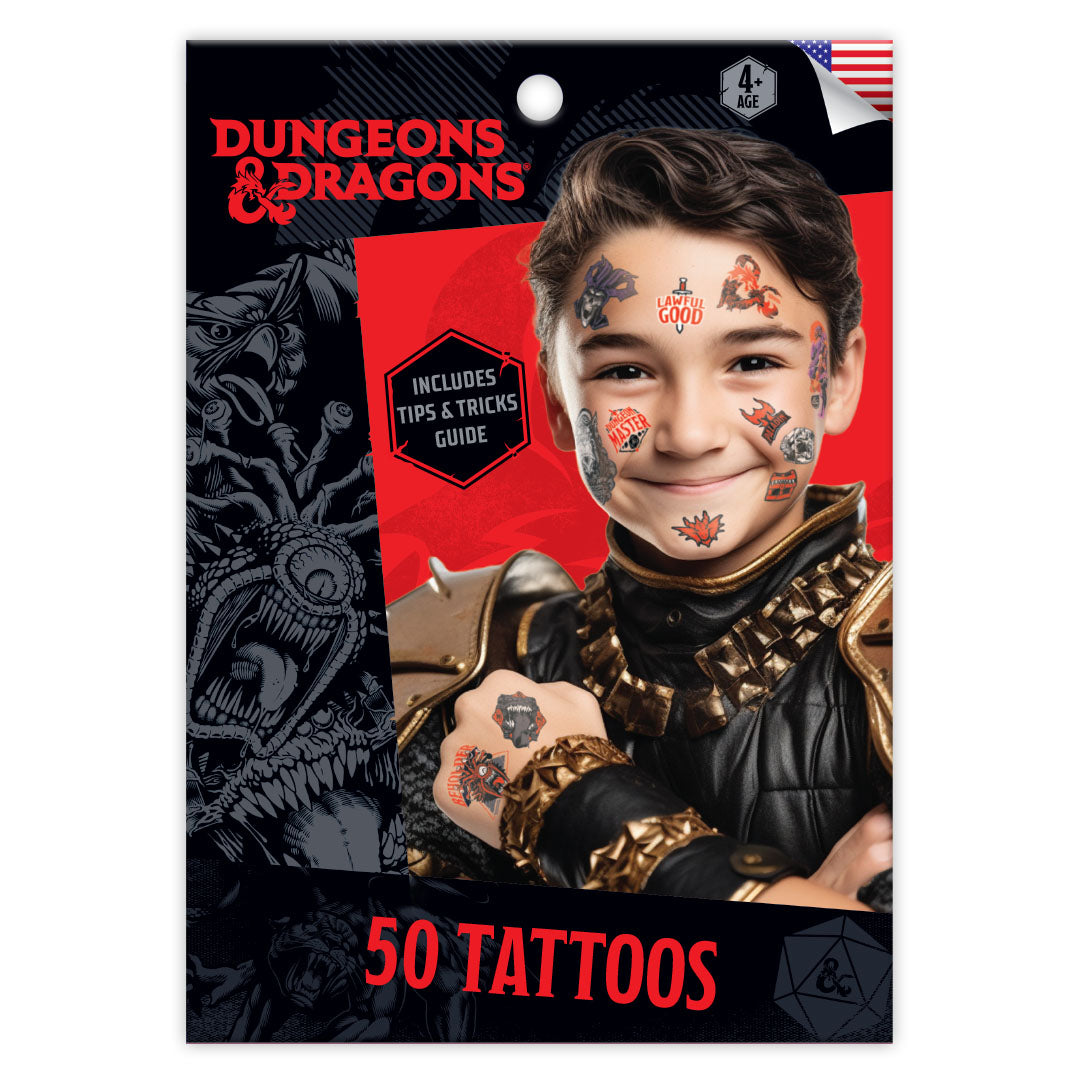 Dungeons and Dragons Tattoos
