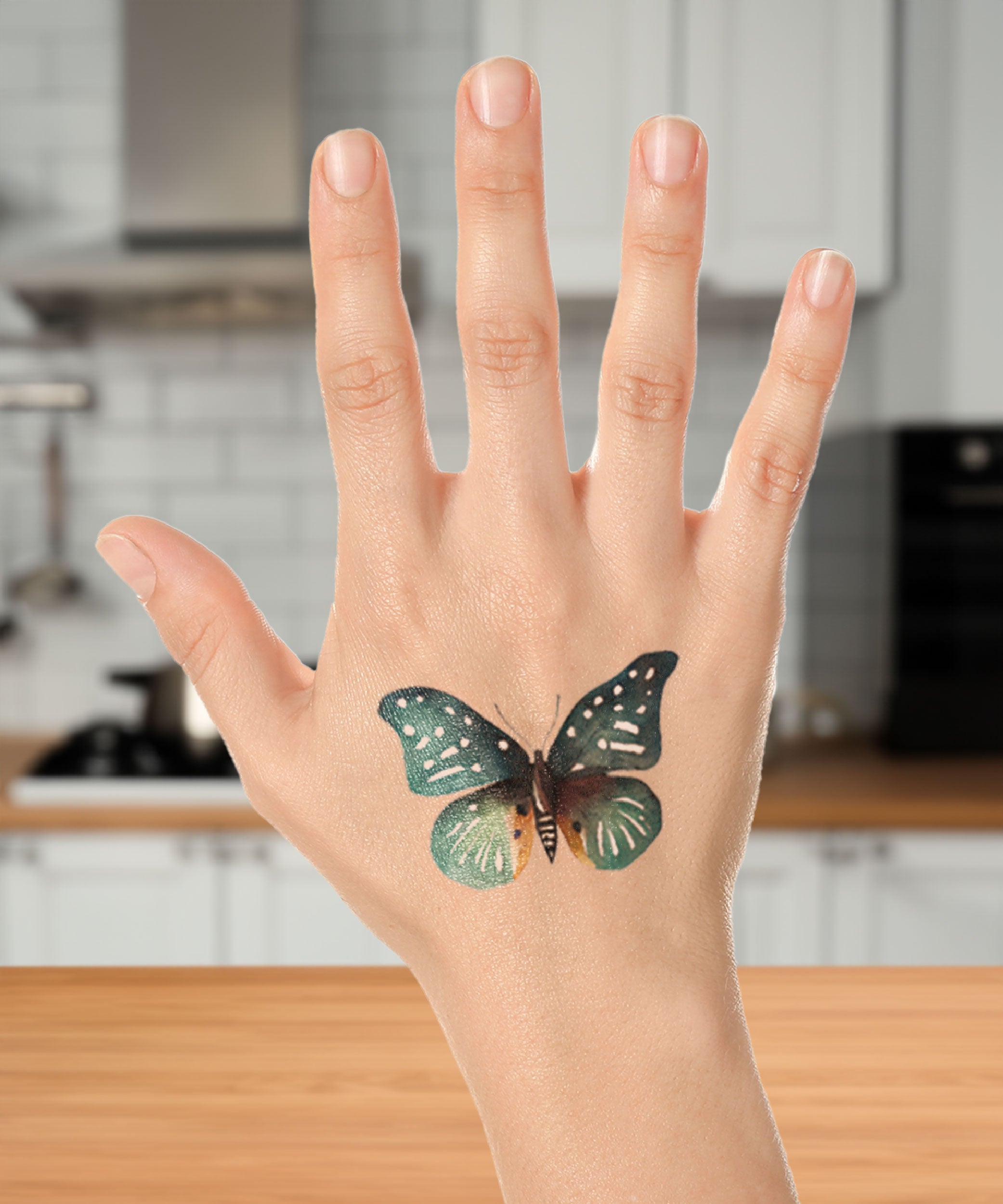 apply temporary tattoos for kids