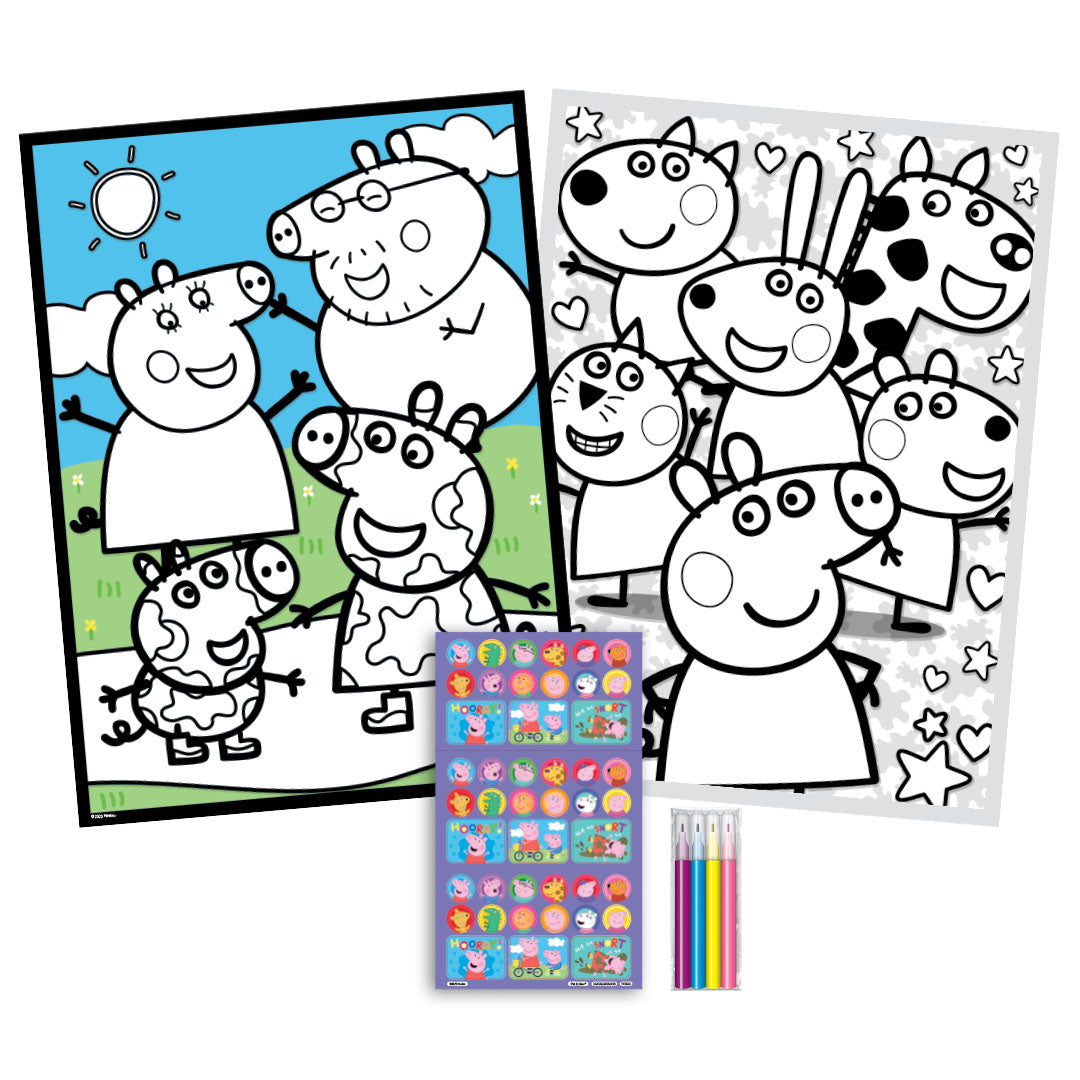 Peppa Pig Colorup with Stickers