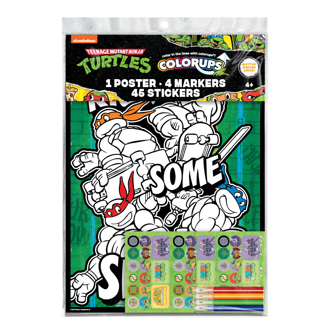 Teenage Mutant Ninja Turtles Colorup with Stickers