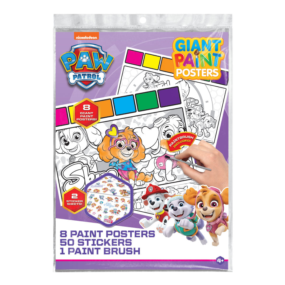 Paw Patrol Girl Paint Posters