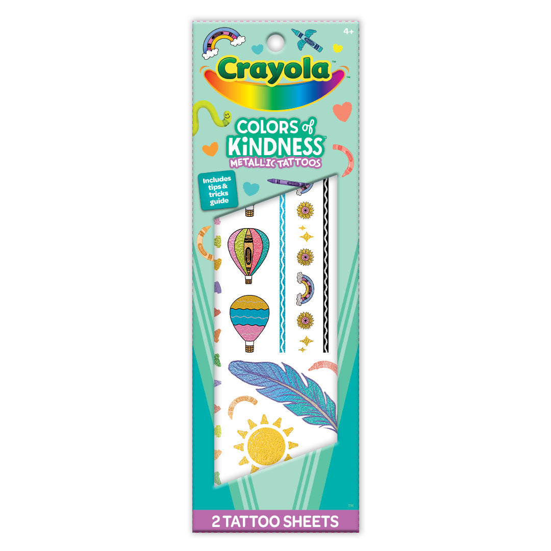 Crayola Colors of Kindness Tattoo Sleeve Pouch