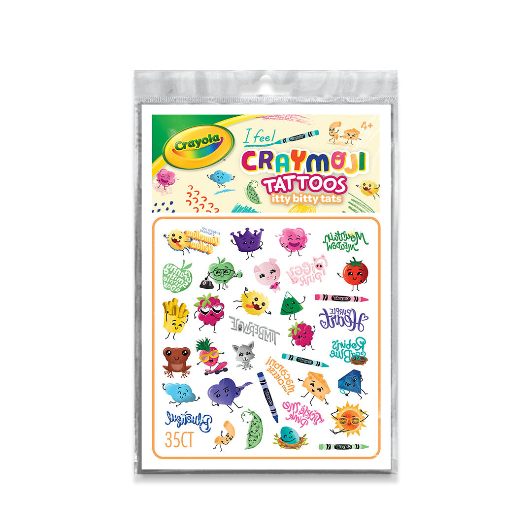 Crayola Craymoji Mountain Meadow Tiny Tattoos