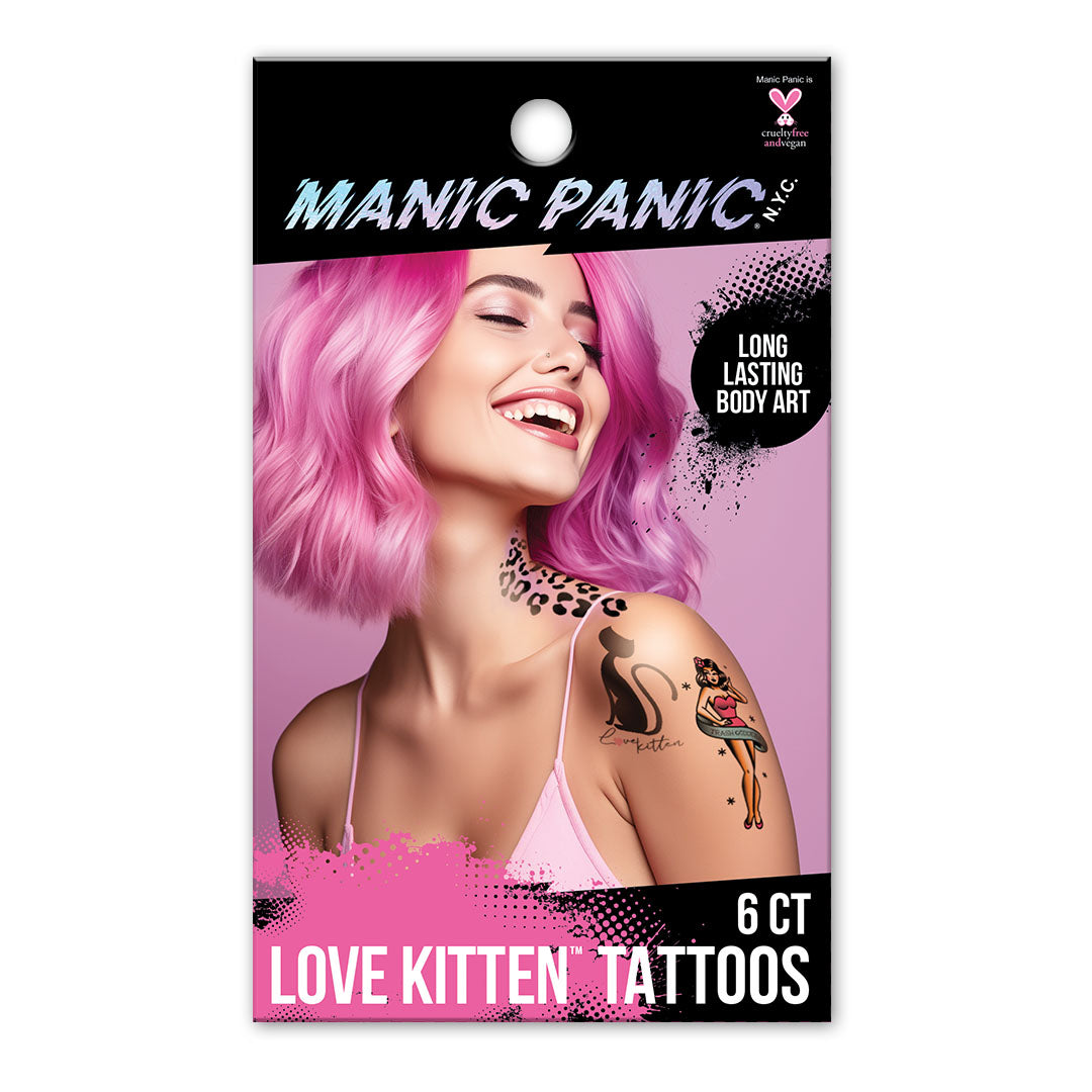 Manic Panic - Love Kitten Tattoo Pouch