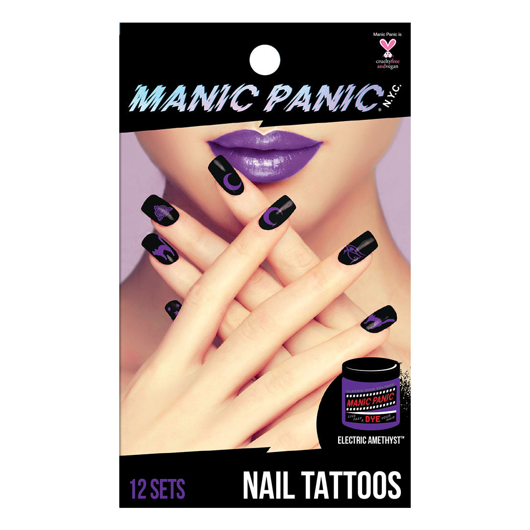 Manic Panic - Amethyst Nail Tattoo Pouch