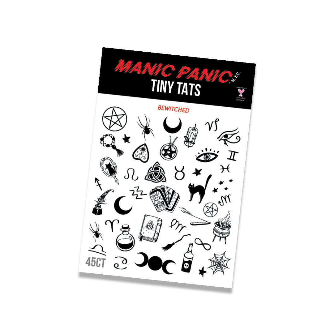 Manic Panic Witch - Tiny Tattoos