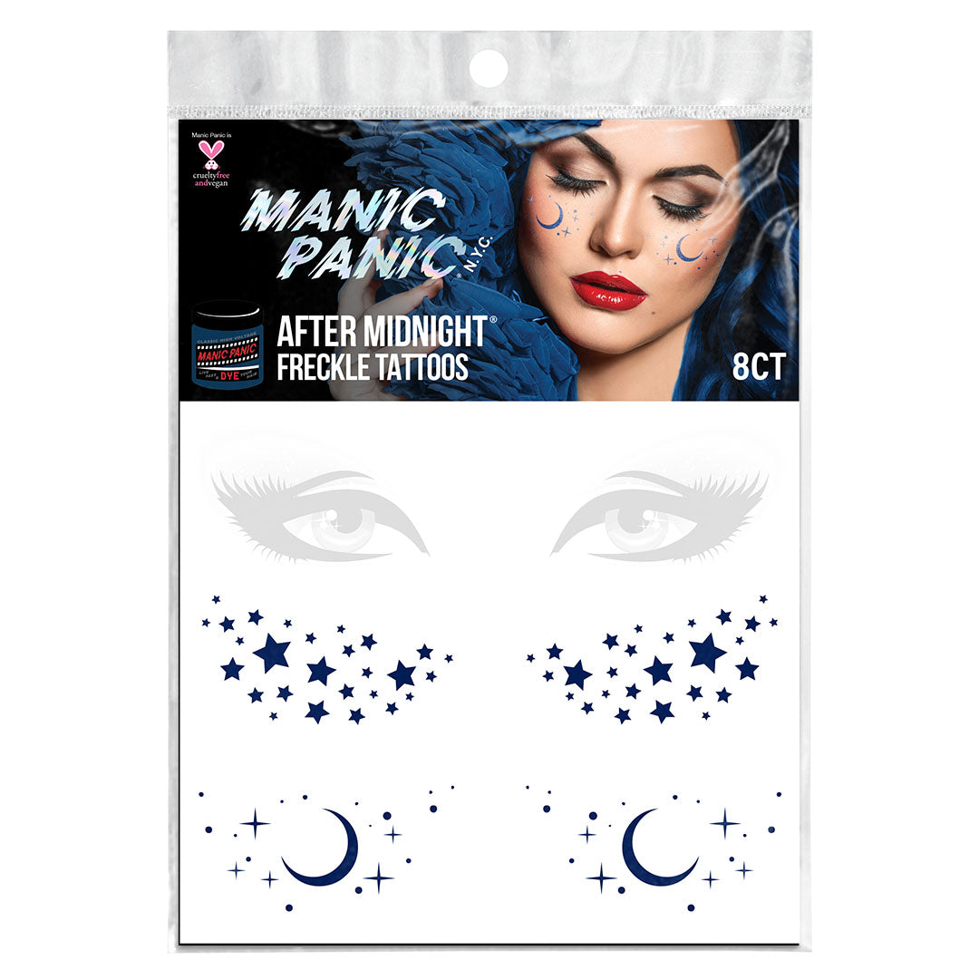 Manic Panic - After Midnight Freckle Face Costume Tattoo