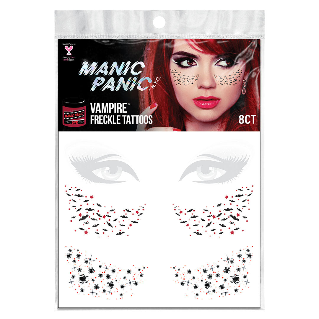 Manic Panic - Vampire Freckle Face Costume Tattoo