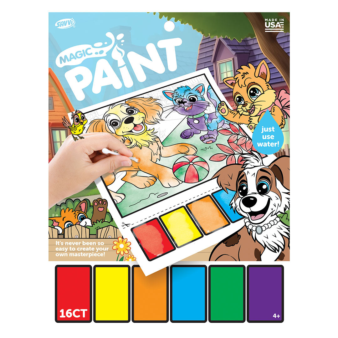 Furry Friends Paint Book by Savvi