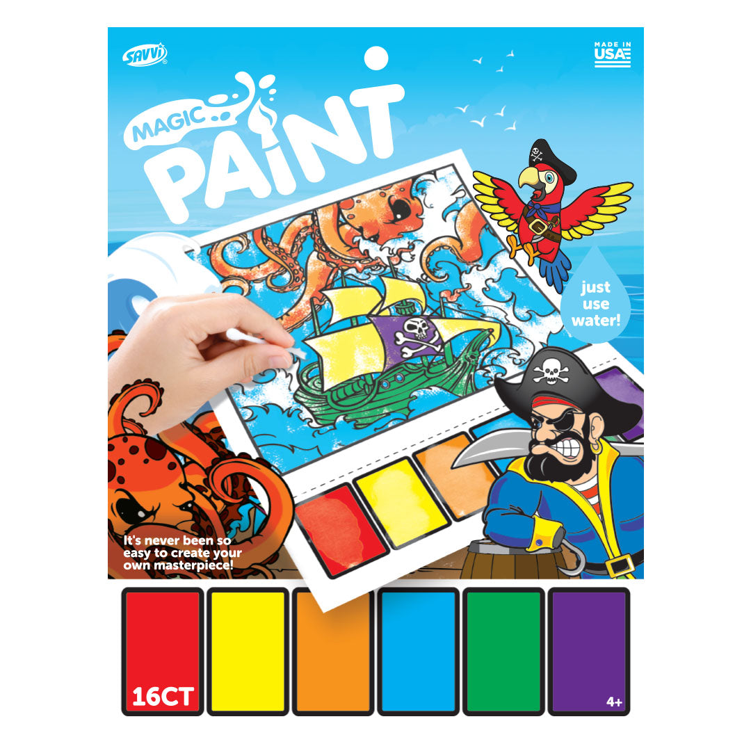 Pirate Paint Book by Savvi